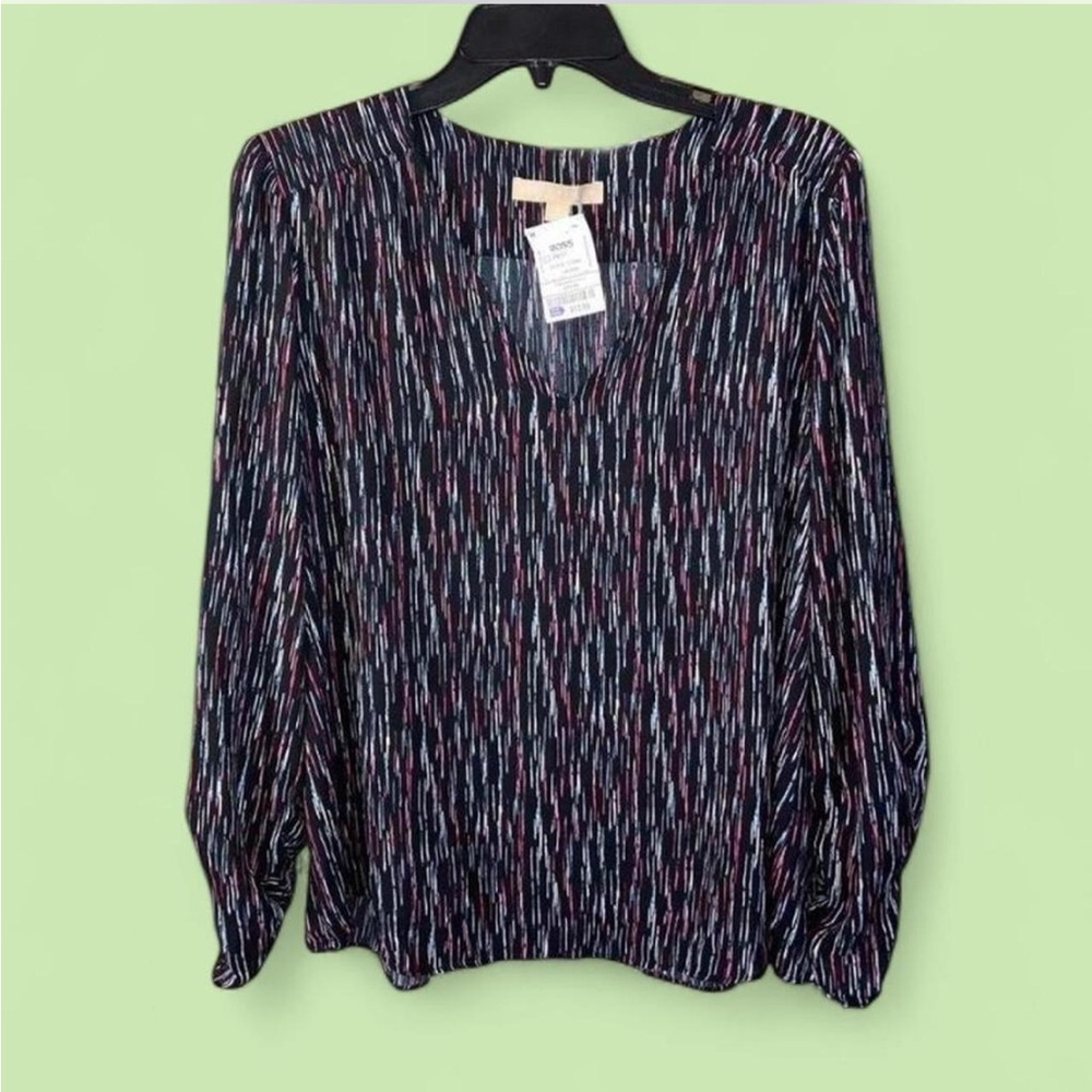 NWT Hope & Harlow V-neck Blouse XL